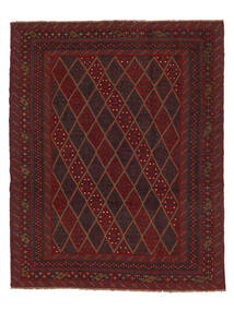 149X191 Kelim Golbarjasta Teppich Orientalischer Schwarz/Dunkelrot (Wolle, Afghanistan) Carpetvista