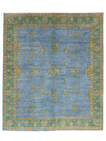 Ziegler Ariana Rug 251X292 Dark Blue/Dark Green Large Wool, Afghanistan Carpetvista