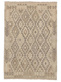 Tappeto Kilim Afghan Old Style 128X182 Arancione/Marrone (Lana, Afghanistan)