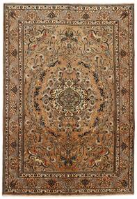 Tappeto Moud Sherkat Farsh 198X294 Marrone/Nero (Lana, Persia/Iran)