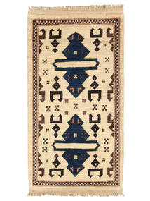 56X100 Ziegler Rug Oriental Beige/Black (Wool, Afghanistan) Carpetvista