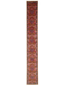 77X572 Tappeto Classic Afghan Fine Orientale Passatoie Rosso Scuro/Nero (Lana, Afghanistan) Carpetvista