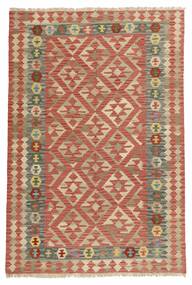  Persisk Kilim Tæppe 173X261 Mørkerød/Brun