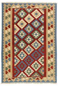  Kilim Matta 167X240 Persisk Ullmatta Mörkgrå/Mörkröd