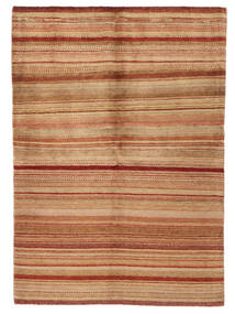 Modern Afghan Fine Rug 133X188 Brown/Orange Wool, Afghanistan Carpetvista