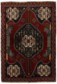  Persian Qashqai Rug 127X183 Black/Brown