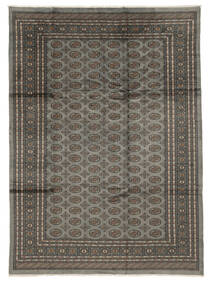 Alfombra Oriental Pakistan Bukara 3Ply 273X380 Negro/Amarillo Oscuro Grande (Lana, Pakistán)