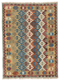 Dywan Perski Kilim Kaszkaj 172X234 Brunatny/Ciemny Petrol ( Persja/Iran)