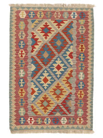 Tappeto Orientale Kilim Ghashghai 122X179 Arancione/Rosso Scuro ( Persia/Iran)