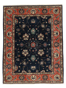 Ziegler Fine Vloerkleed 155X201 Zwart/Donkerrood Wol, Pakistan Carpetvista