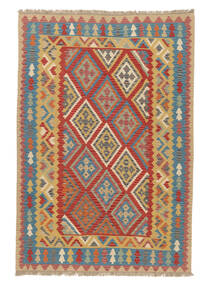  204X303 Chilim Ghashghai Covor Portocaliu/Dark Red Persia/Iran
 Carpetvista