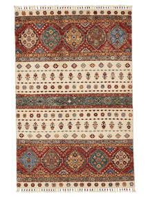 124X188 Shabargan Teppe Moderne Brun/Beige (Ull, Afghanistan) Carpetvista