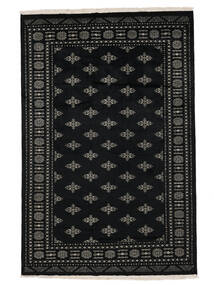  Pakistan Bukhara 2Ply Covor 166X251 Lână Negru/Galben Închis Carpetvista