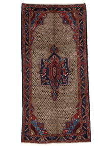  153X313 Koliai Covor Traverse Hol Negru/Dark Red Persia/Iran
 Carpetvista