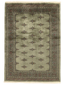  Pakistan Bukhara 3Ply Covor 139X194 Lână Galben Închis/Negru Mic Carpetvista