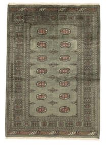  Pakistan Bokhara 3Ply Vloerkleed 142X199 Wol Donkergroen/Donker Geel Klein Carpetvista