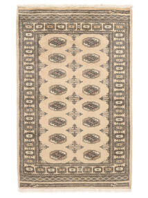 97X150 Pakistan Bokhara 2Ply Rug Oriental Brown/Orange (Wool, Pakistan) Carpetvista