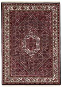 Alfombra Oriental Bidjar Indo 175X245 Negro/Marrón (Lana, India)