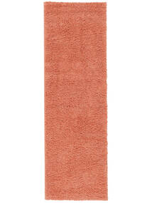  Shaggy Rug 80X250 Aris Coral Red Runner
 Small