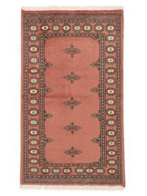  Pakistan Bukhara 2Ply Covor 93X159 Lână Roşu/Dark Red Mic Carpetvista