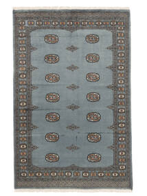  Pakistan Bokhara 2Ply Rug 138X211 Dark Grey/Black Carpetvista