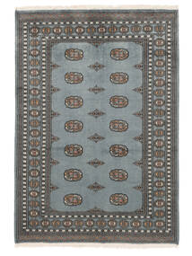 138X196 Alfombra Oriental Pakistan Bukara 2Ply Gris Oscuro/Negro (Lana, Pakistán) Carpetvista