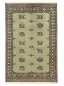  138X208 Medallón Pequeño Pakistan Bukara 2Ply Alfombra Lana, Carpetvista