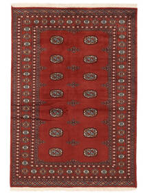  137X197 Pakistan Bukhara 2Ply Covor Dark Red/Negru Pakistan
 Carpetvista