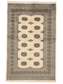  133X208 Medallón Pequeño Pakistan Bukara 2Ply Alfombra Lana, Carpetvista