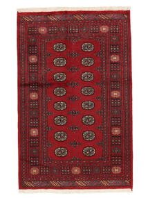  Pakistan Bokhara 2Ply 127X197 Ullteppe Mørk Rød/Svart Lite Carpetvista