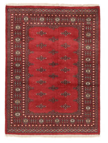 139X191 Pakistan Bokhara 2Ply Teppe Orientalsk Mørk Rød/Svart (Ull, Pakistan) Carpetvista