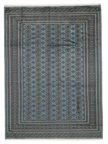 277X376 絨毯 パキスタン ブハラ 2Ply オリエンタル ブラック/ダークブルー 大きな (ウール, パキスタン) Carpetvista