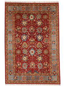  202X301 Medallion Shabargan Rug Wool, Carpetvista