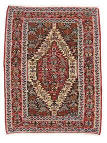  73X96 Mały Kilim Senneh Fine Dywan Wełna, Carpetvista