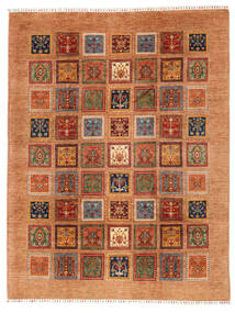  Shabargan Rug 218X284 Brown/Dark Red Carpetvista