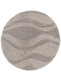  Ø 70 Washable Small Breeze Rug - Grey Cotton