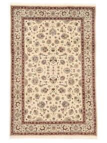 Nain Fine 9La Matot Matto 193X293 Ruskea/Beige Villa, Persia/Iran Carpetvista