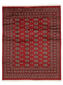  Itämainen Pakistan Bokhara 2Ply Matot Matto 200X246 Tummanpunainen/Musta Villa, Pakistan Carpetvista