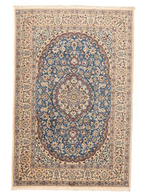 Alfombra Persa Nain Fine 9La 195X296 Marrón/Negro (Lana, Persia/Irán)