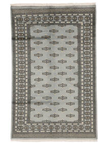 Pakistan Buchara 2Ply Teppich 152X239 Grau/Dunkelgrün Wolle, Pakistan Carpetvista