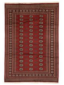  Oosters Pakistan Bokhara 2Ply Vloerkleed 186X271 Donkerrood/Zwart Wol, Pakistan Carpetvista