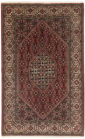 Alfombra Bidjar 155X254 Negro/Marrón (Lana, Persia/Irán)