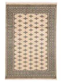 185X274 Tapete Oriental Paquistão Bucara 2Ply Castanho/Bege (Lã, Paquistão) Carpetvista