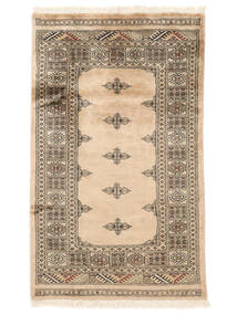 Pakistan Bokhara 3Ply Rug 94X154 Brown/Orange Wool, Pakistan Carpetvista