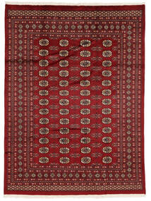  Pakistan Bukara 2Ply Tappeto 199X269 Di Lana Rosso Scuro/Nero Carpetvista