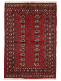  Pakistan Bokhara 2Ply Rug 139X203 Dark Red/Black Carpetvista