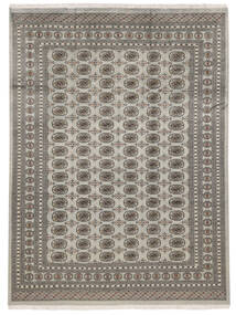 242X319 Dywan Orientalny Pakistański Bucharski 2Ply Brunatny/Ciemny Żółty (Wełna, Pakistan ) Carpetvista