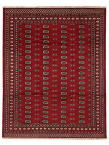  Orientalsk Pakistan Bokhara 2Ply Tæppe 248X324 Mørkerød/Sort Uld, Pakistan Carpetvista