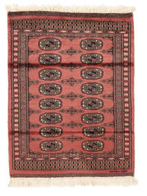  Orientalischer Pakistan Buchara 3Ply Teppich 80X104 Dunkelrot/Schwarz Wolle, Pakistan Carpetvista