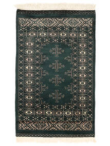  79X127 Medaillon Klein Pakistan Buchara 3Ply Teppich Wolle, Carpetvista